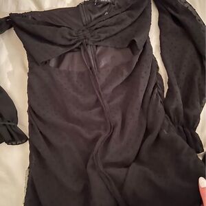 Black Off-Shoulder Dress